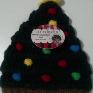 New BABY CHRISTMAS HAT 6 - 12 Months